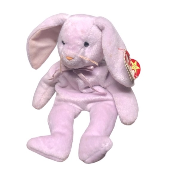Vintage 1996 “Floppity” Ty Beanie Babies W/Misprinted Tag Errors